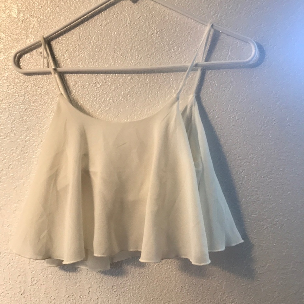 Flowy crop top